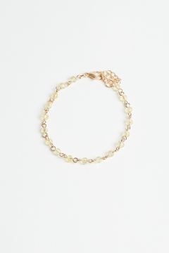 Bracelet Light Yellow Stone